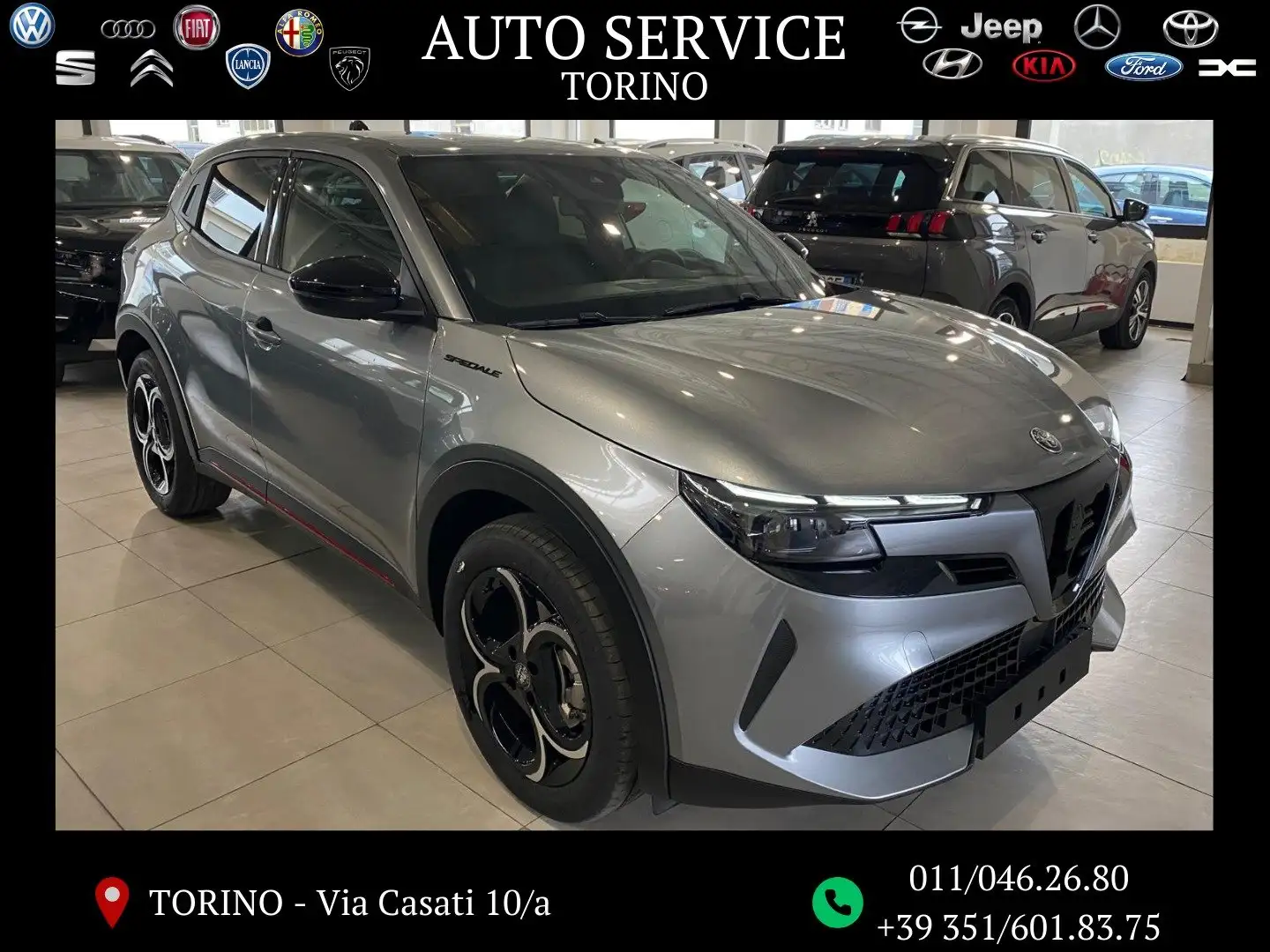 Alfa Romeo Junior Junior 1.2 ibrida Speciale 136cv edct6 MHEV KM 0 Grey - 2