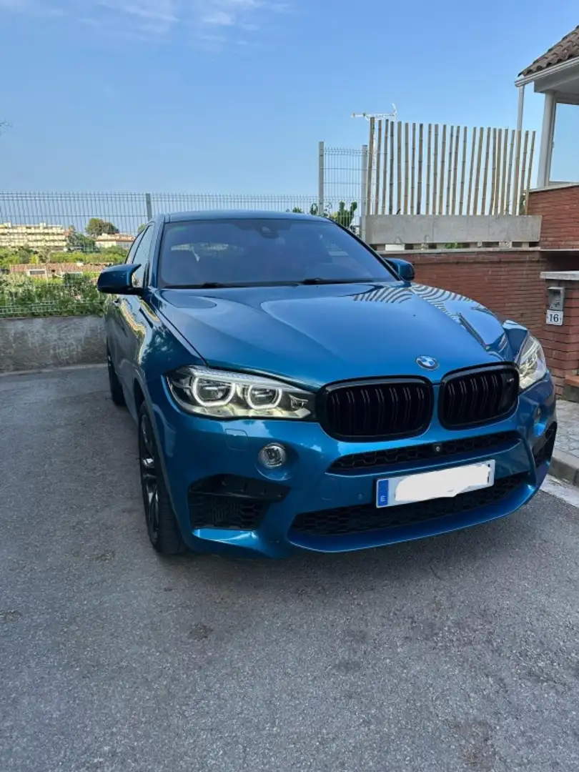 BMW X6 M MA Bleu - 1