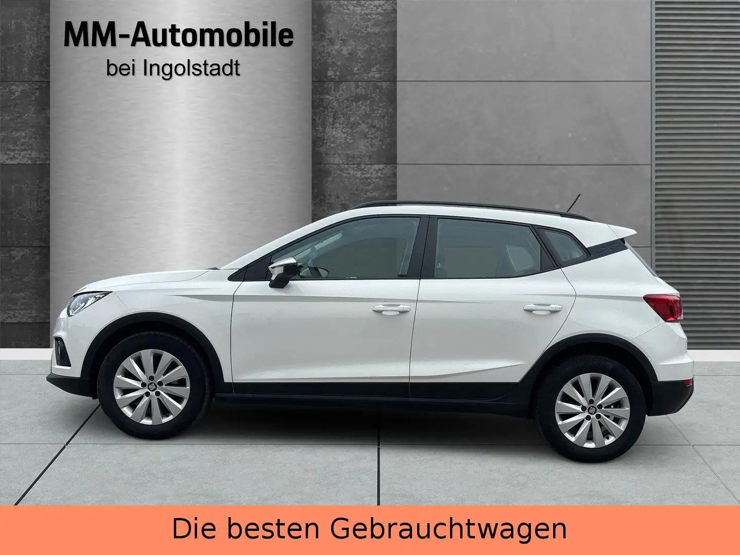 SEAT Arona Style-TÜV 03/26-TOP ZUSTAND-1 HAND Weiß - 2