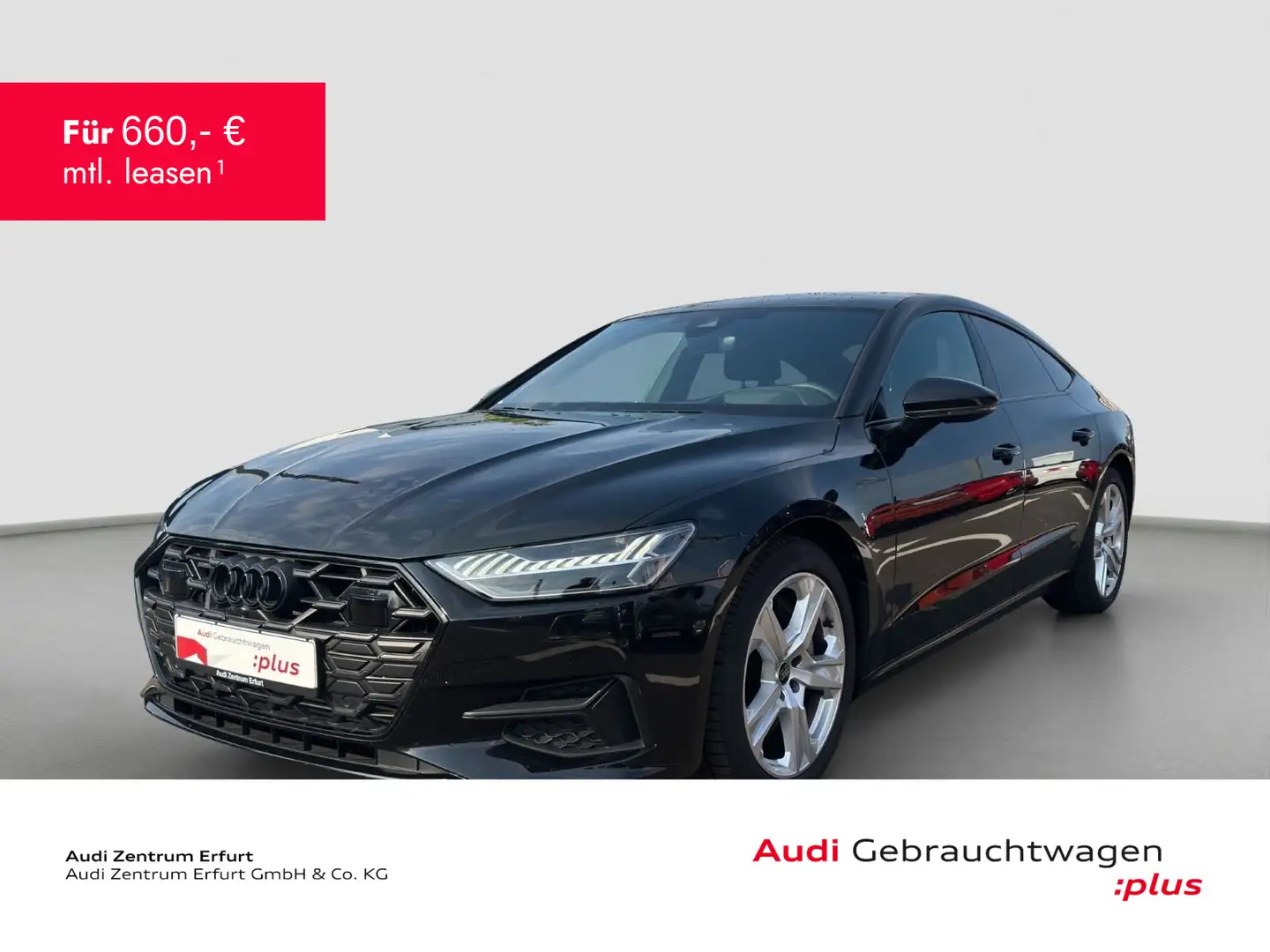 Audi A7 55 TFSI quattro S-tronic AHK Leder Schwarz - 1