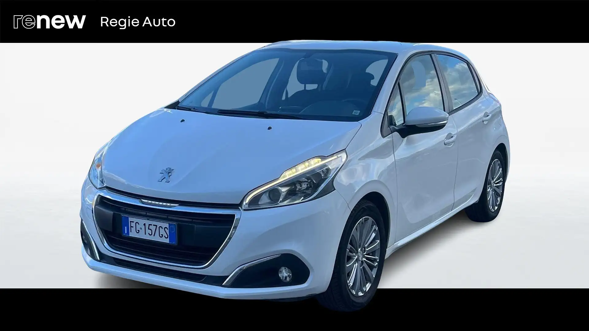 Peugeot 208 5 Porte 1.2 PureTech 82cv Allure 5P 1.2 PURETECH Wit - 1