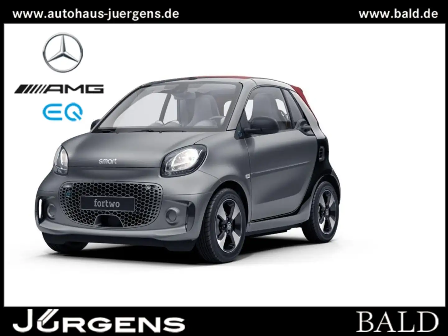 smart forTwo EQ  cabrio SHZ Grau - 1