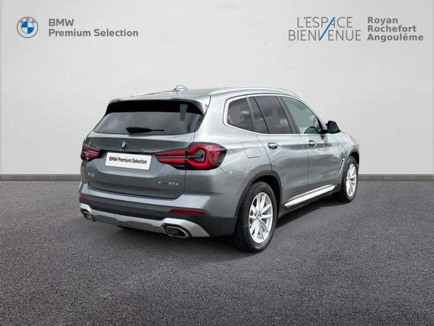 BMW X3 xDrive30e 292ch Business Design Gris - 2