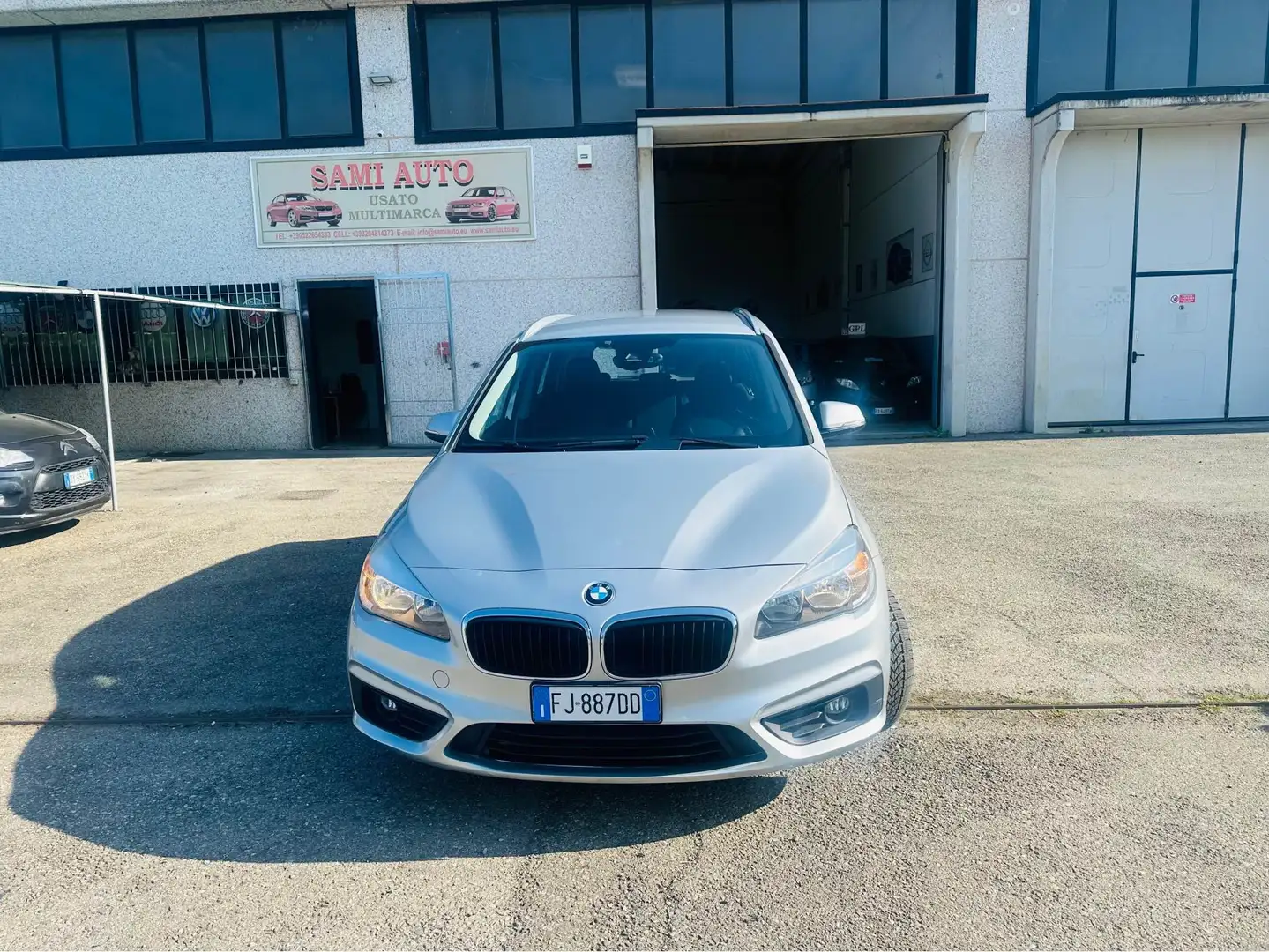 BMW 216 Serie 2 Gran Tourer 216d Gran Luxury 7p Grigio - 2