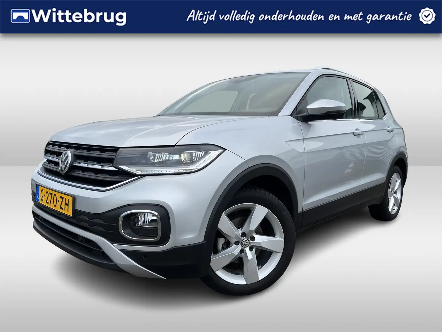 Volkswagen T-Cross 1.0 TSI Style Executive Navigatie / Parkeersensore Gris - 1
