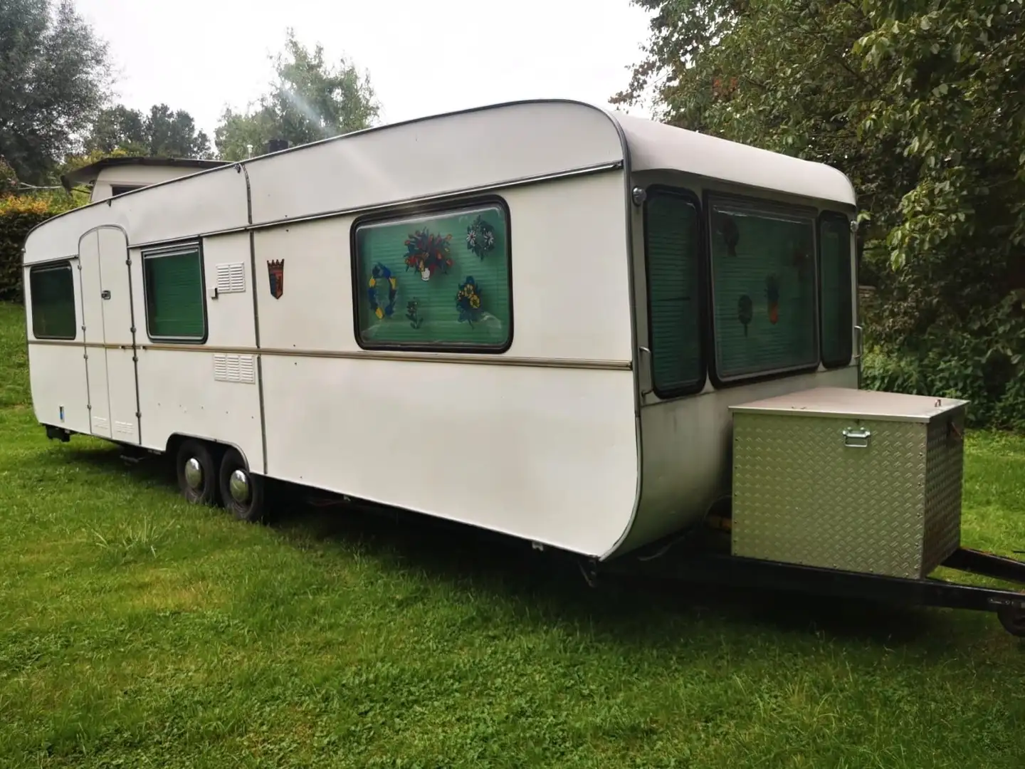Tabbert Baronesse 770 Oldtimer Wohnwagen Blanc - 1