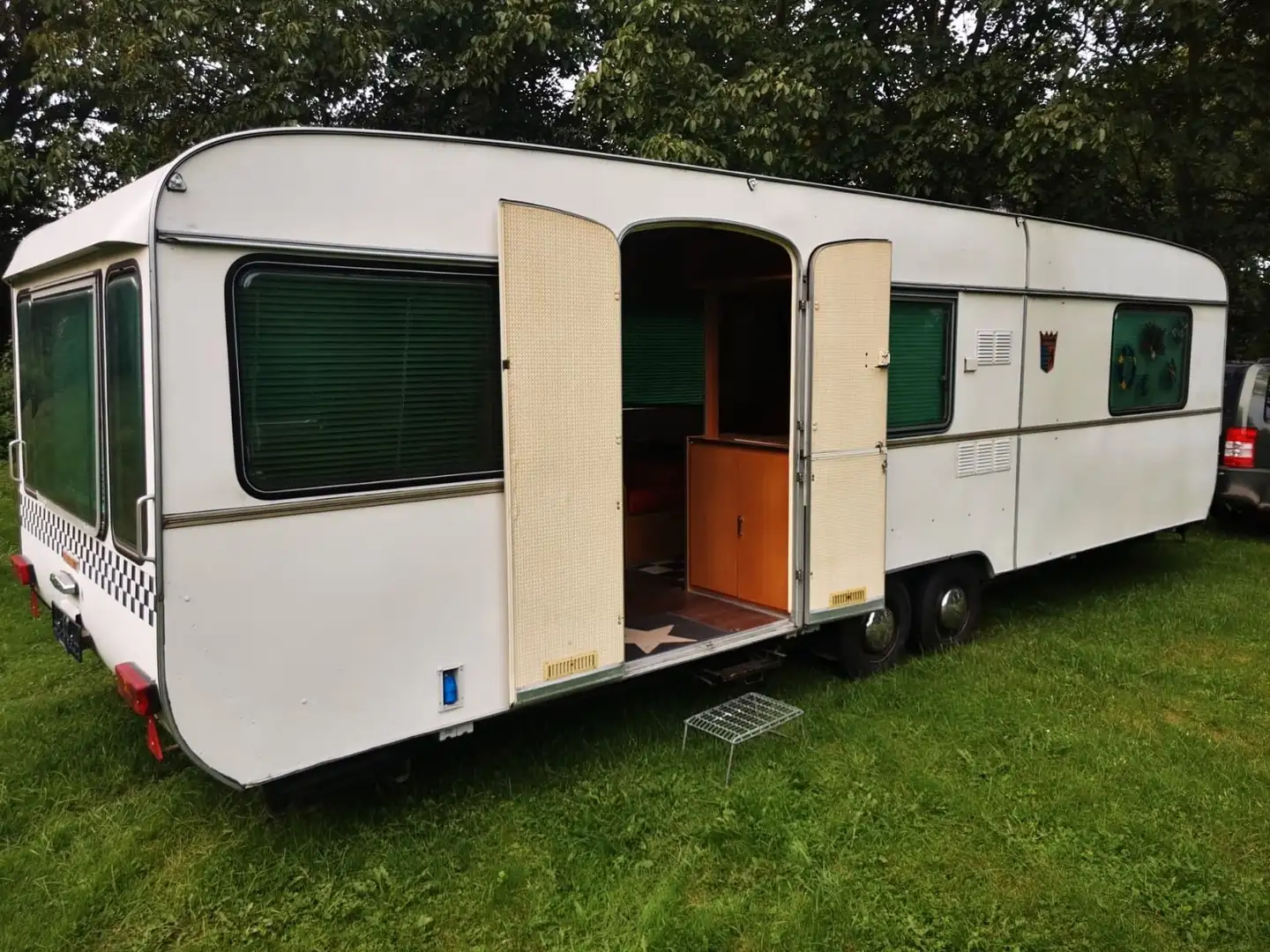 Tabbert Baronesse 770 Oldtimer Wohnwagen Blanc - 2