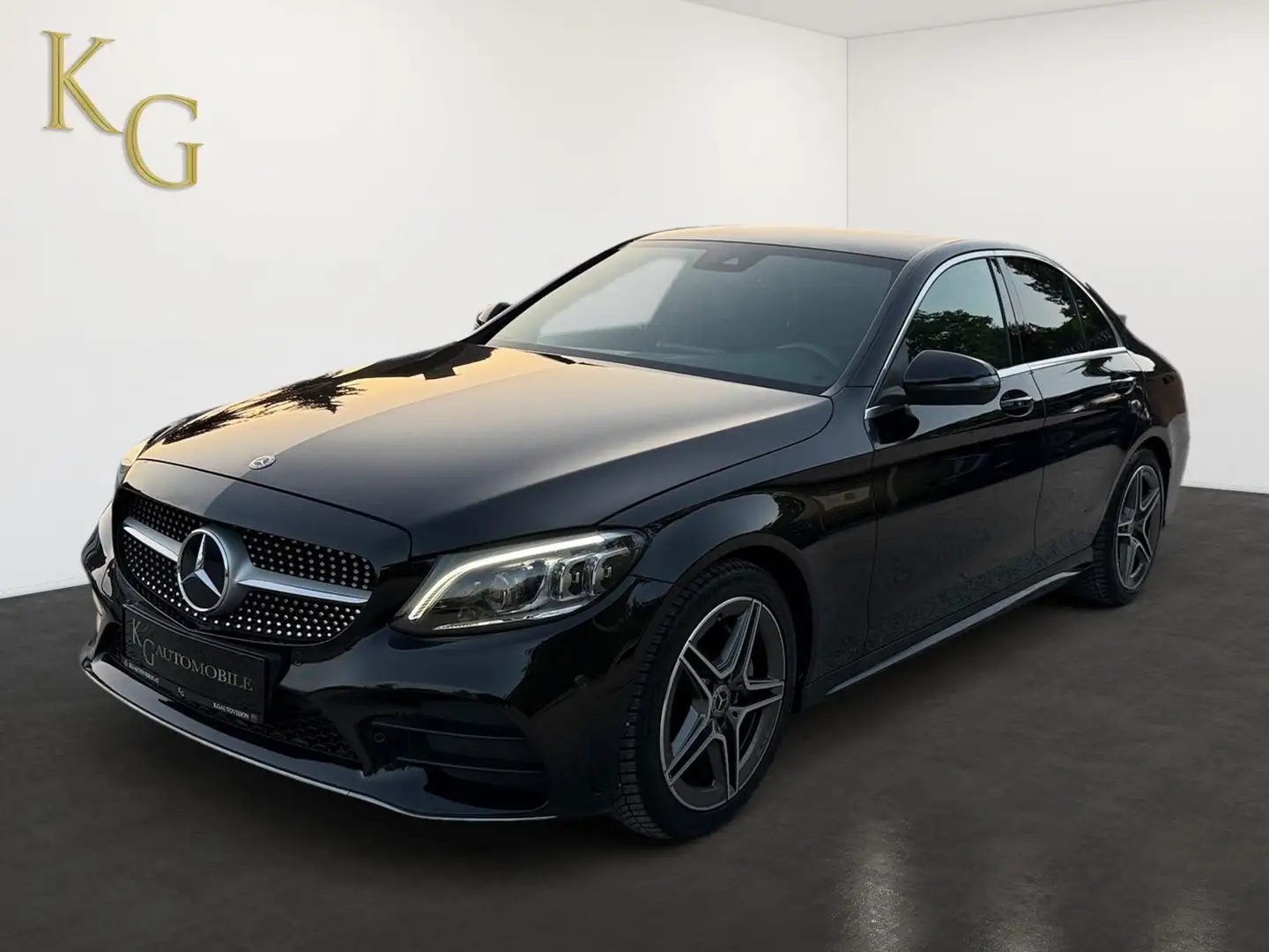 Mercedes-Benz C 200 d AMG-Line ab ca. 246€ monatlich Чёрный - 2