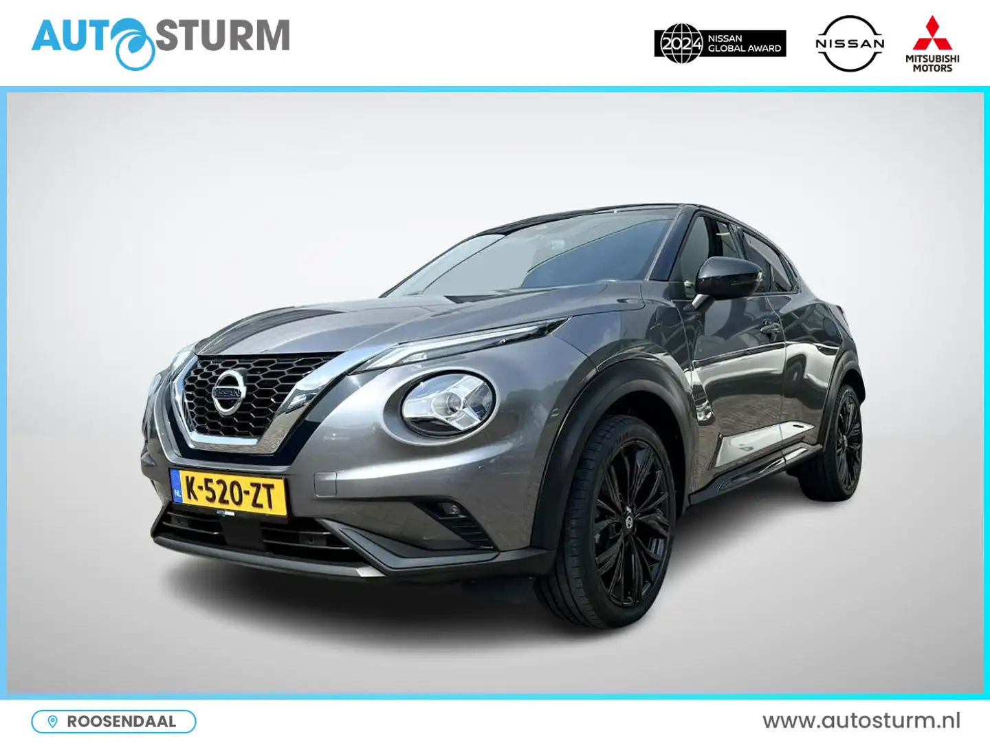 Nissan Juke 1.0 DIG-T Enigma Gris - 1