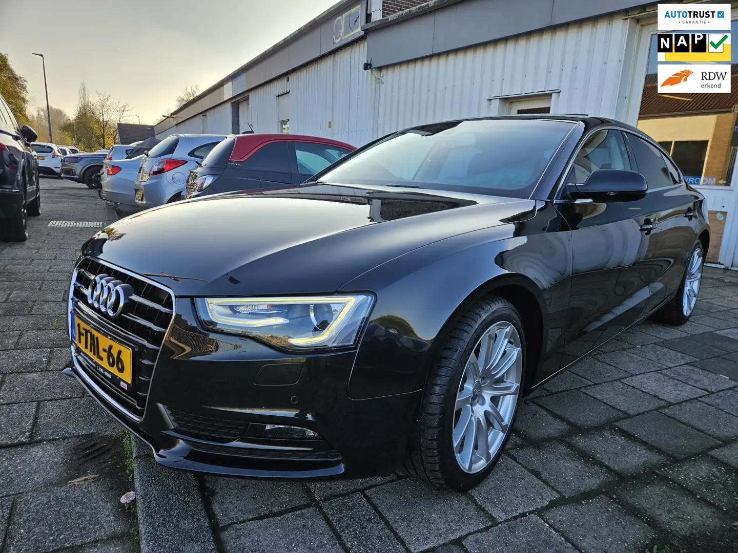 Audi A5 Sportback 1.8 TFSI Business Edition open dak autom Negro - 1