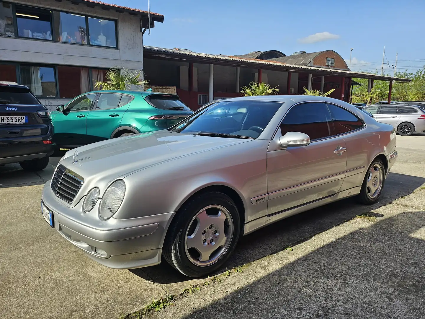 Mercedes-Benz CLK 200 CLK Coupe 200 k Elegance Plateado - 1