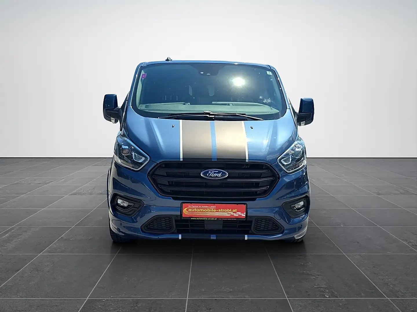 Ford Transit Custom Sport Aut.*ACC*Standhzg*AHV*GARANTIE* Blau - 2