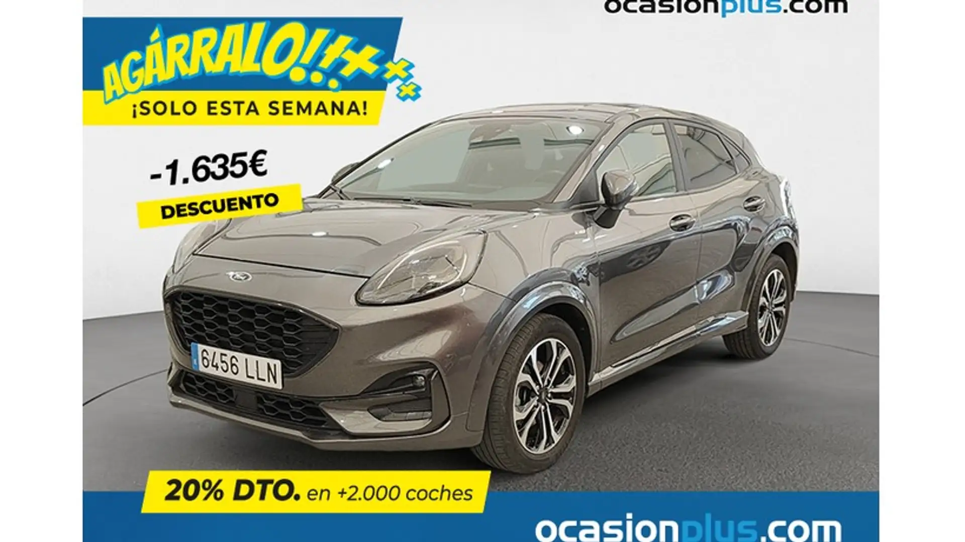 Ford Puma 1.0 EcoBoost MHEV ST-Line 125 Gris - 1