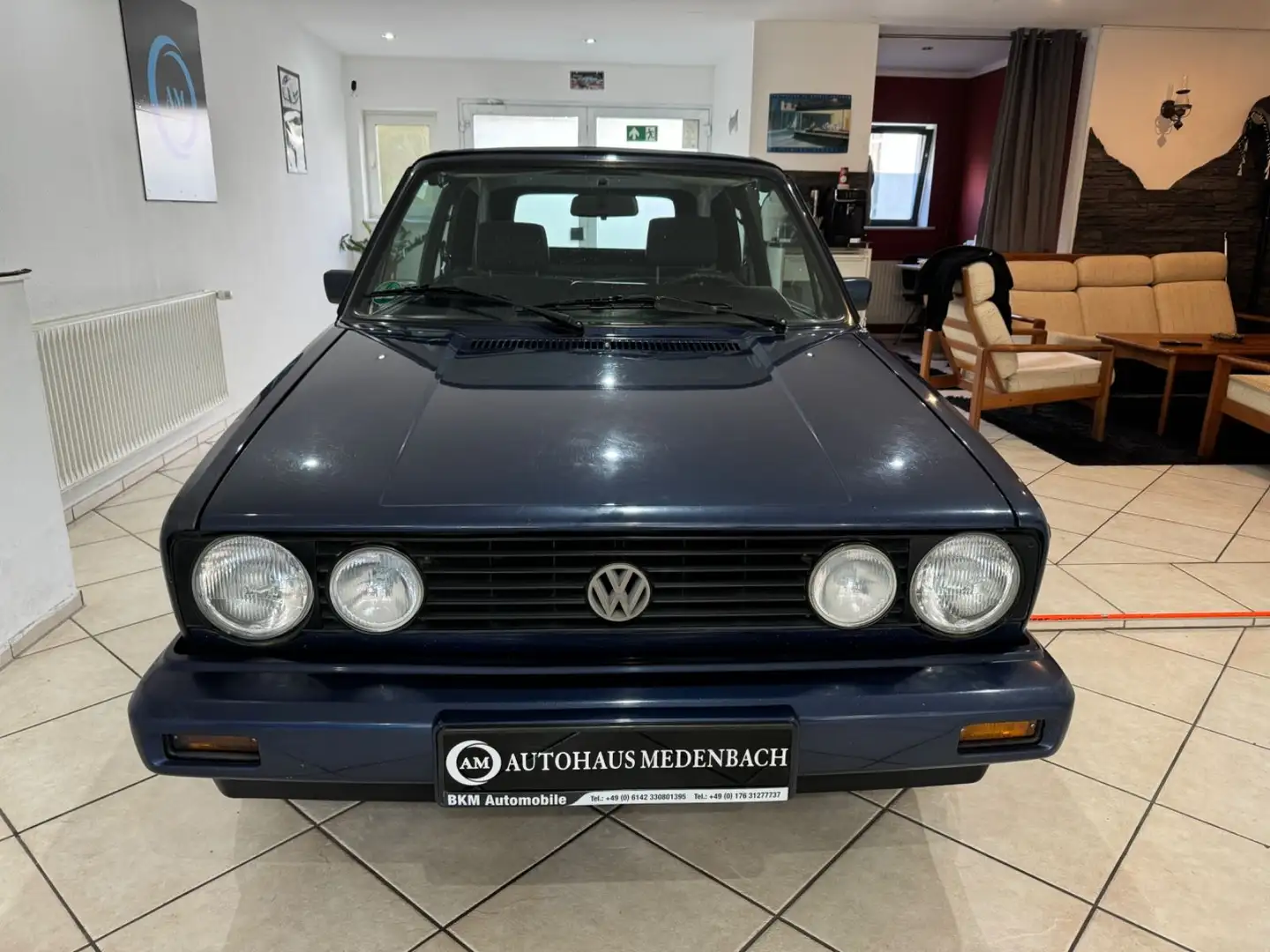 Volkswagen Golf 1.8Young Life Karmann Cabrio H-Kennzeichen Blau - 2