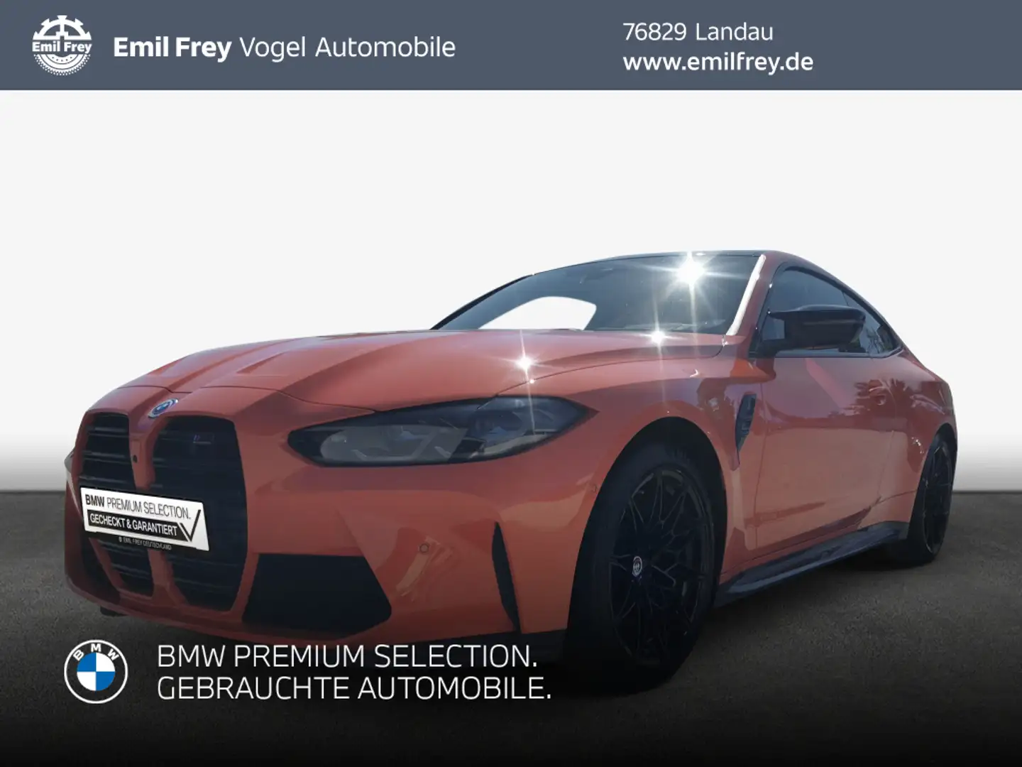 BMW M4 Competition Orange - 1