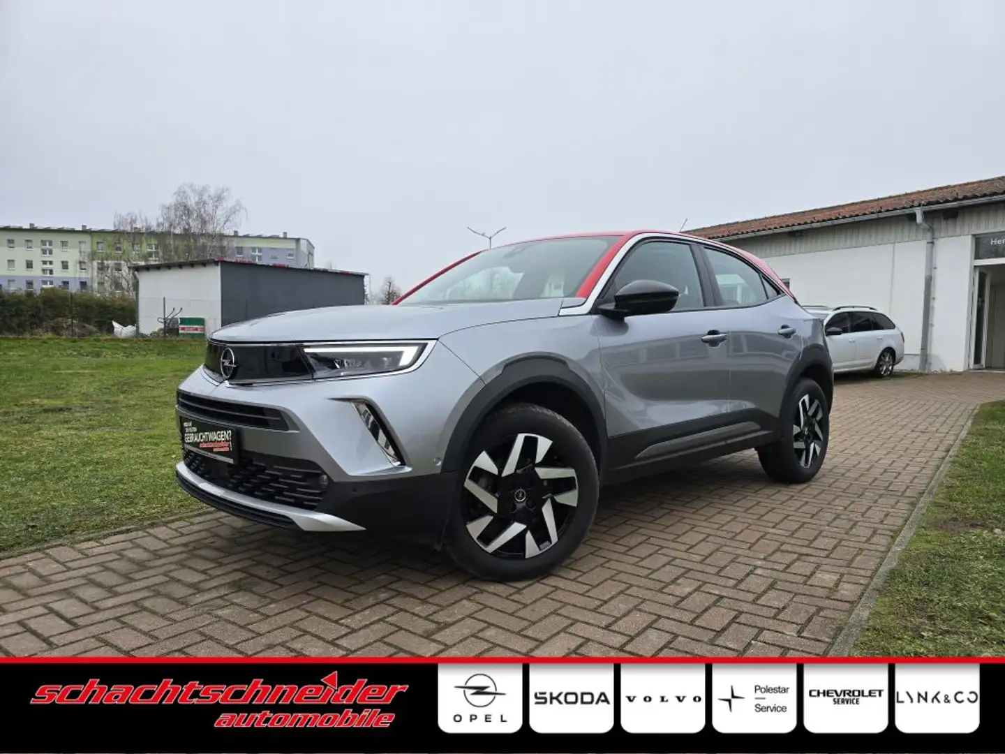 Opel Mokka Elegance 1.2 Turbo Aut+MatrixLED+ACC Silber - 1