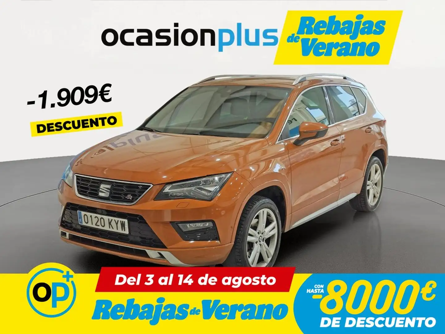 SEAT Ateca 2.0TDI CR S&S FR DSG 150 Naranja - 1