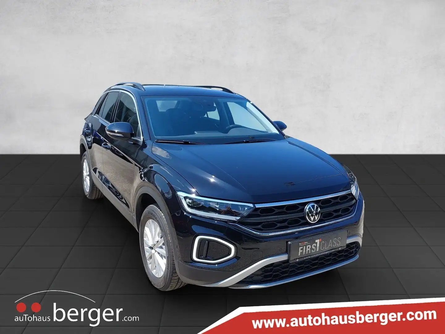Volkswagen T-Roc Life TDI DSG Schwarz - 1