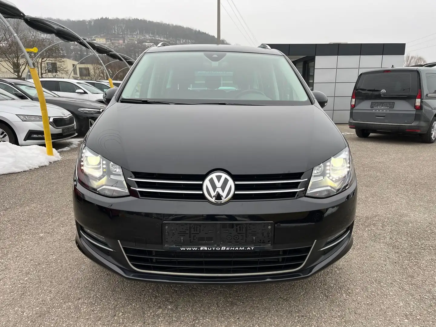 Volkswagen Sharan Business+ 2,0 TDI DSG 4Motion 7-Sitzer el. Schieb Schwarz - 2