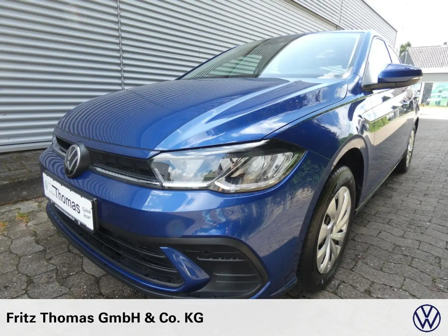 Volkswagen Polo 1.0 TSI Life LED Navi Klima SHZ PDC Klima Navi Bleu - 2