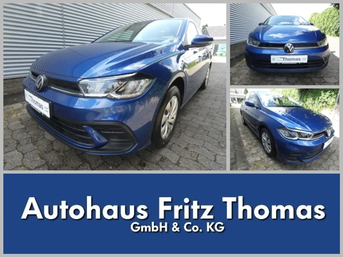Volkswagen Polo 1.0 TSI Life LED Navi Klima SHZ PDC Klima Navi Blue - 1