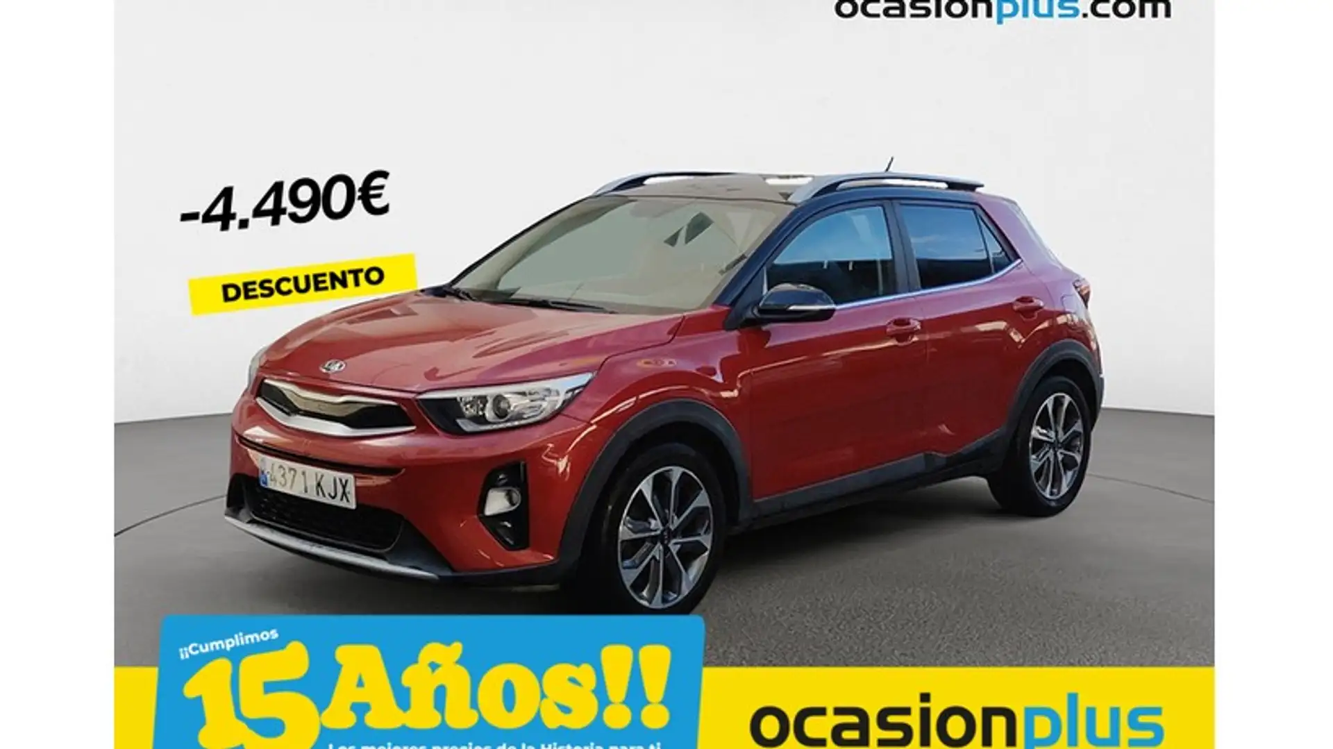 Kia Stonic 1.0 T-GDi Eco-Dynamic Drive 120 Rouge - 1