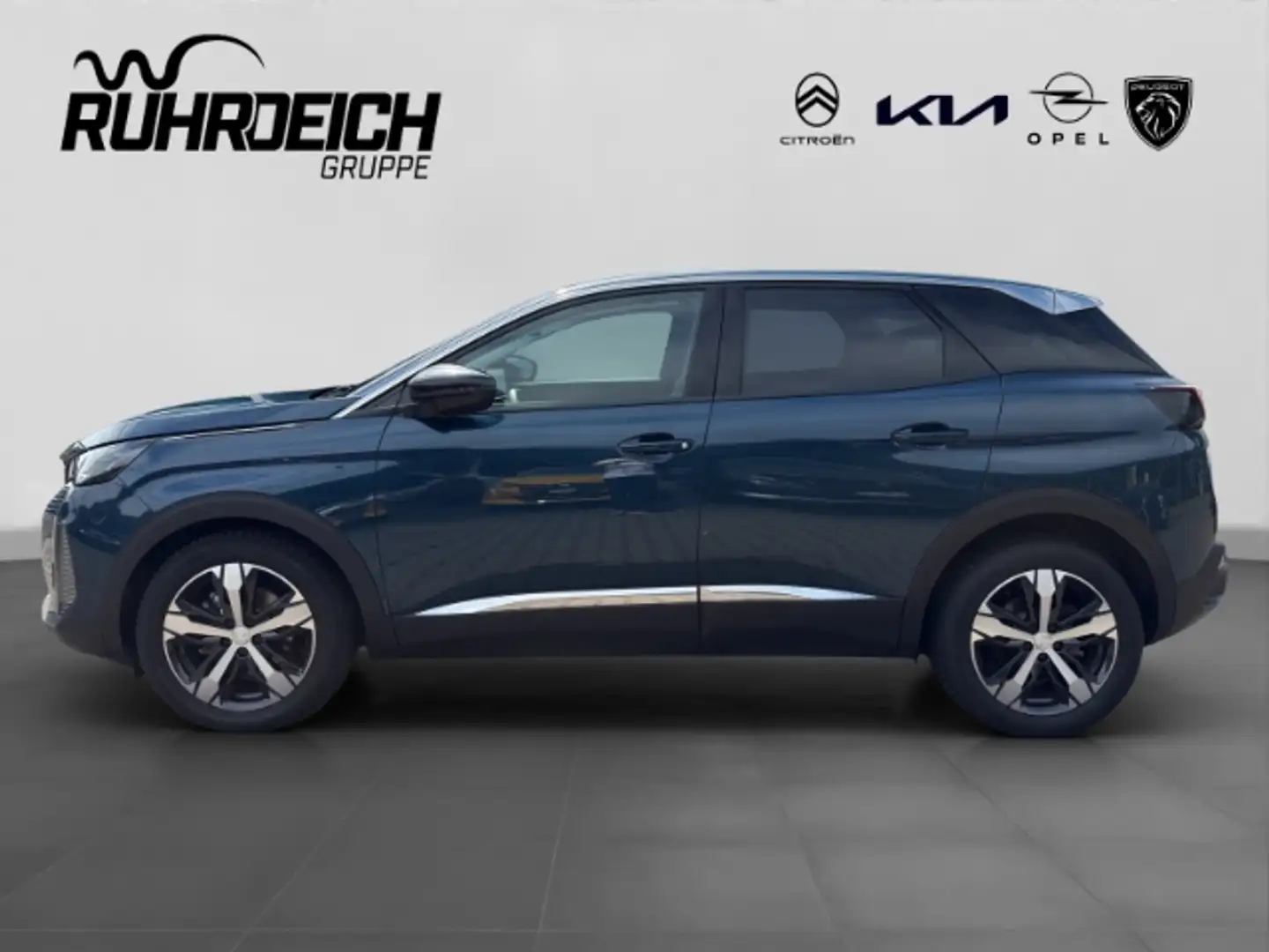 Peugeot 3008 Allure 1.2 PureTech 130 LED+NAVI+PDC+CAM+CARPLAY+S Blau - 2