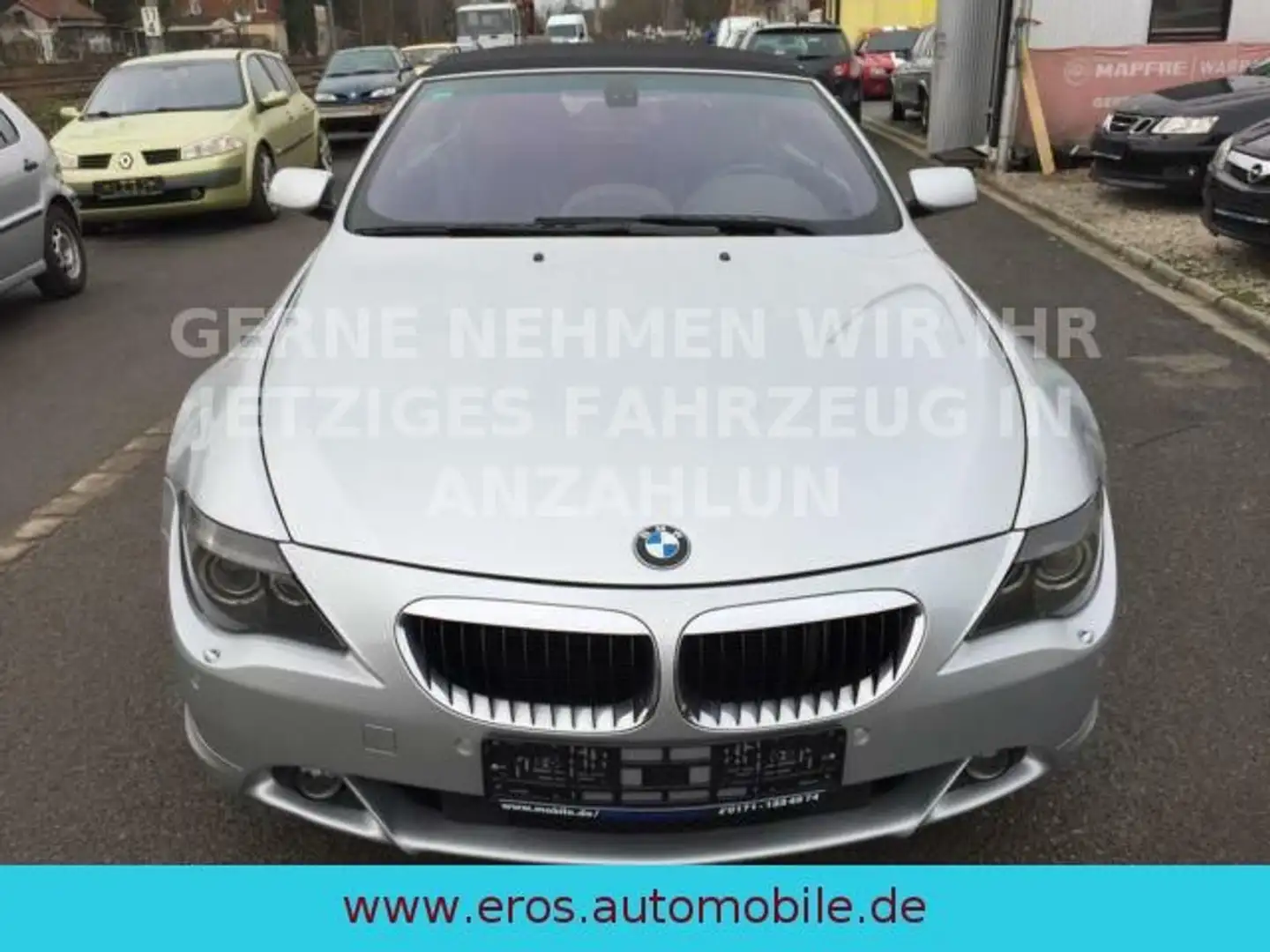 BMW 630 i Aut. /Navi/Leder//Xenon/Voll Voll Euro4 Silber - 2