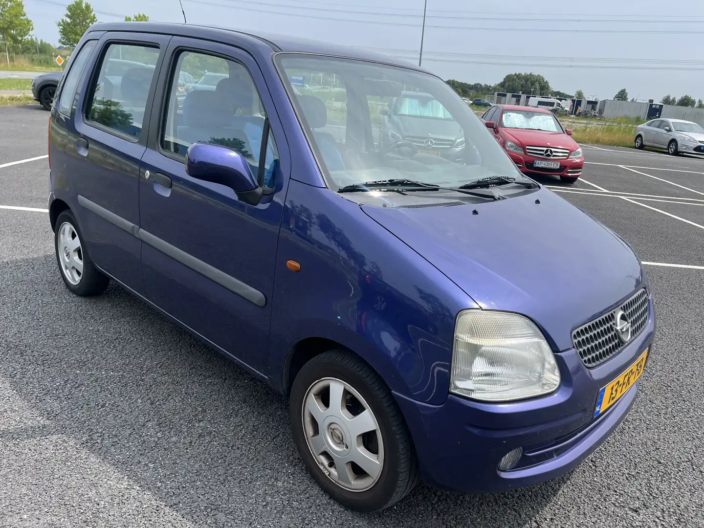 Opel Agila 1.2-16V Elegance/Airco/Trekhaak/14 inch Blauw - 1