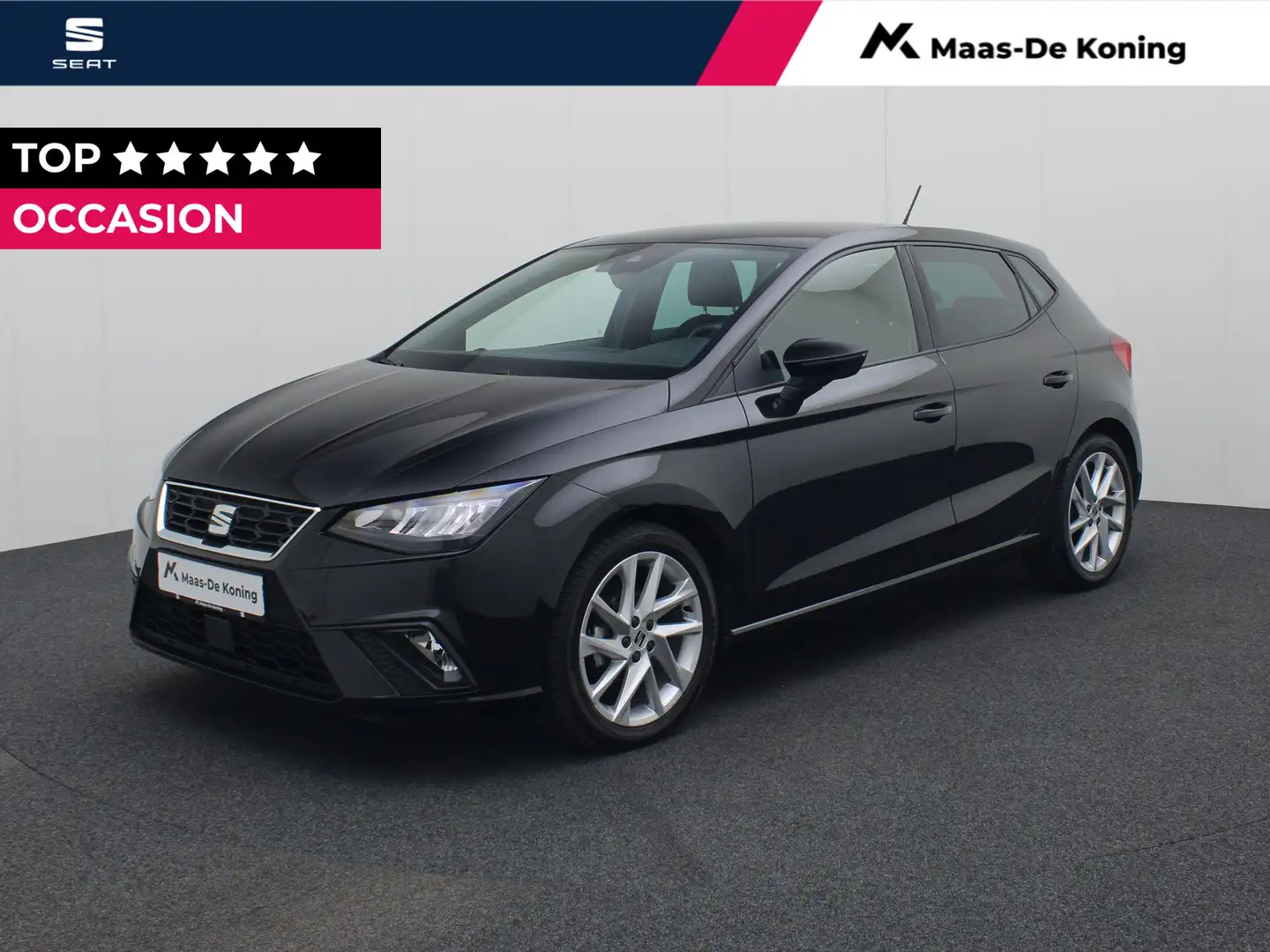 SEAT Ibiza 1.0TSI/95PK FR · Navigatie · Apple Car Play · Park Zwart - 1