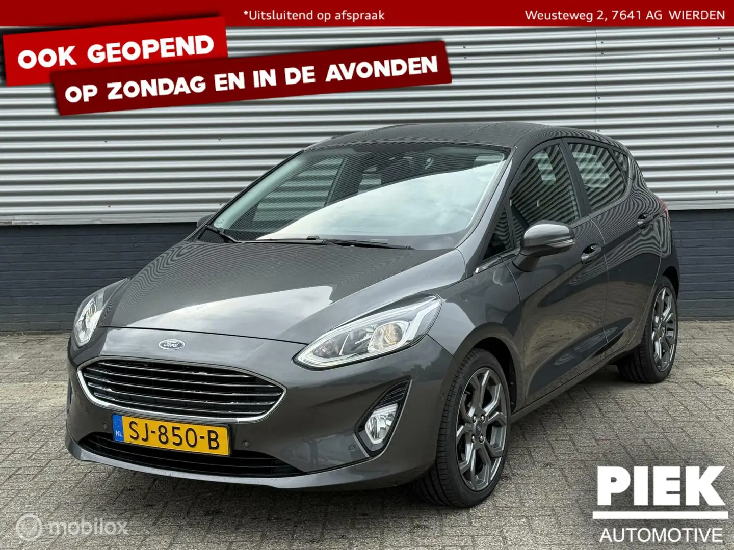 Ford Fiesta 1.5 TDCi Titanium Gris - 1