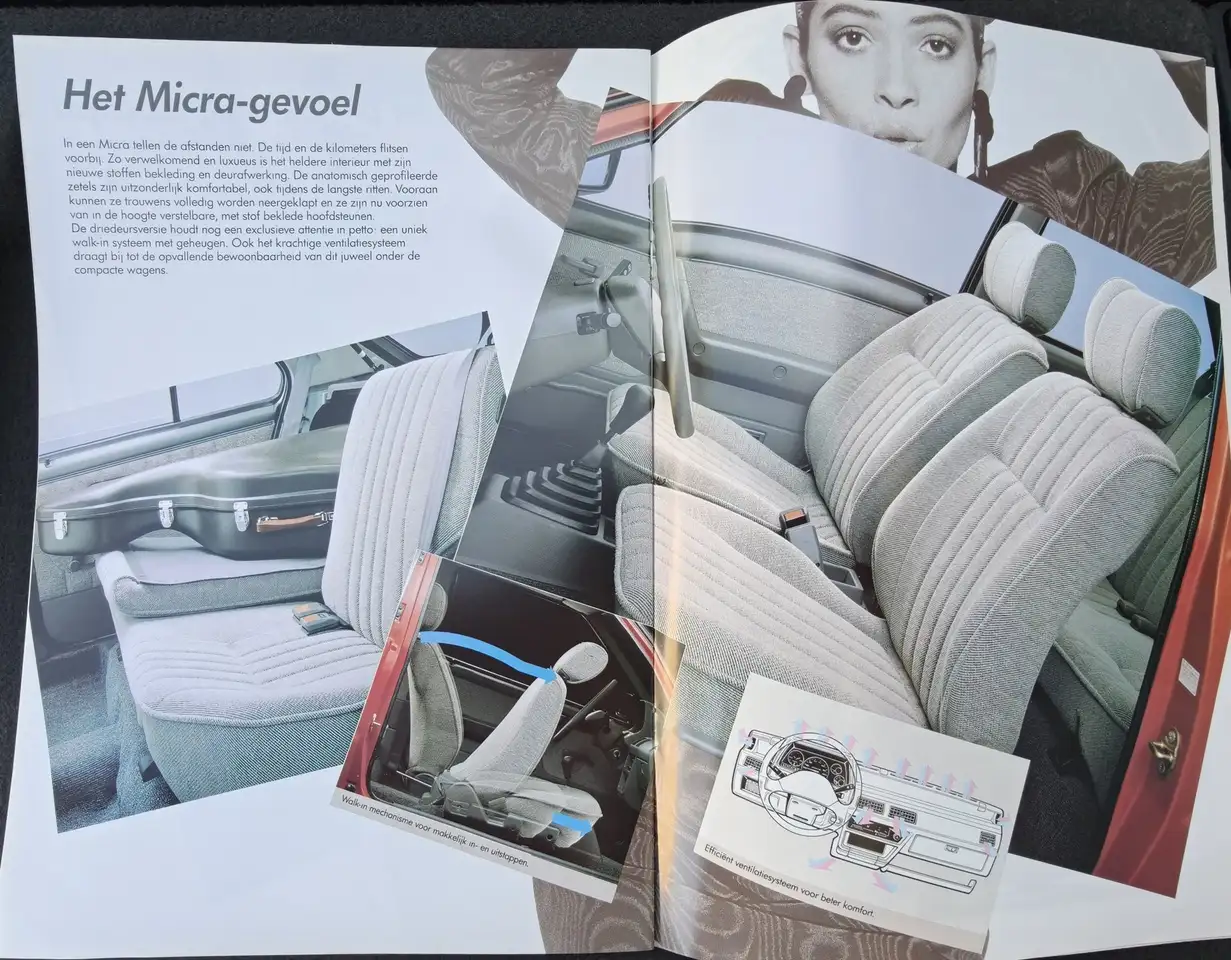 Nissan Micra 1.2 L Automaat. Nieuwstaat incl. Folders/Documenta, foto 3