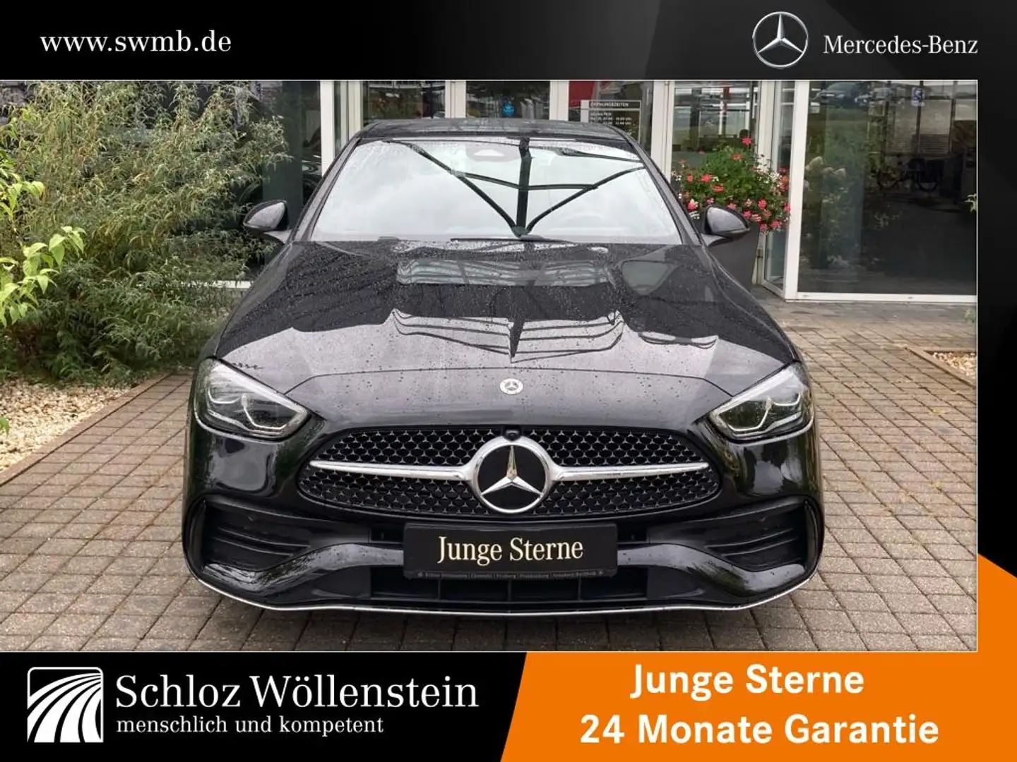 Mercedes-Benz C 300 d AMG/LED/DISTRONIC/Spiegel-P/EDW/RfCam Schwarz - 2