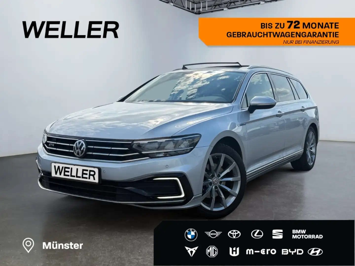 Volkswagen Passat Variant 1.4 TSI Plug-In-Hybr DSG GTE *AHK* Silber - 1