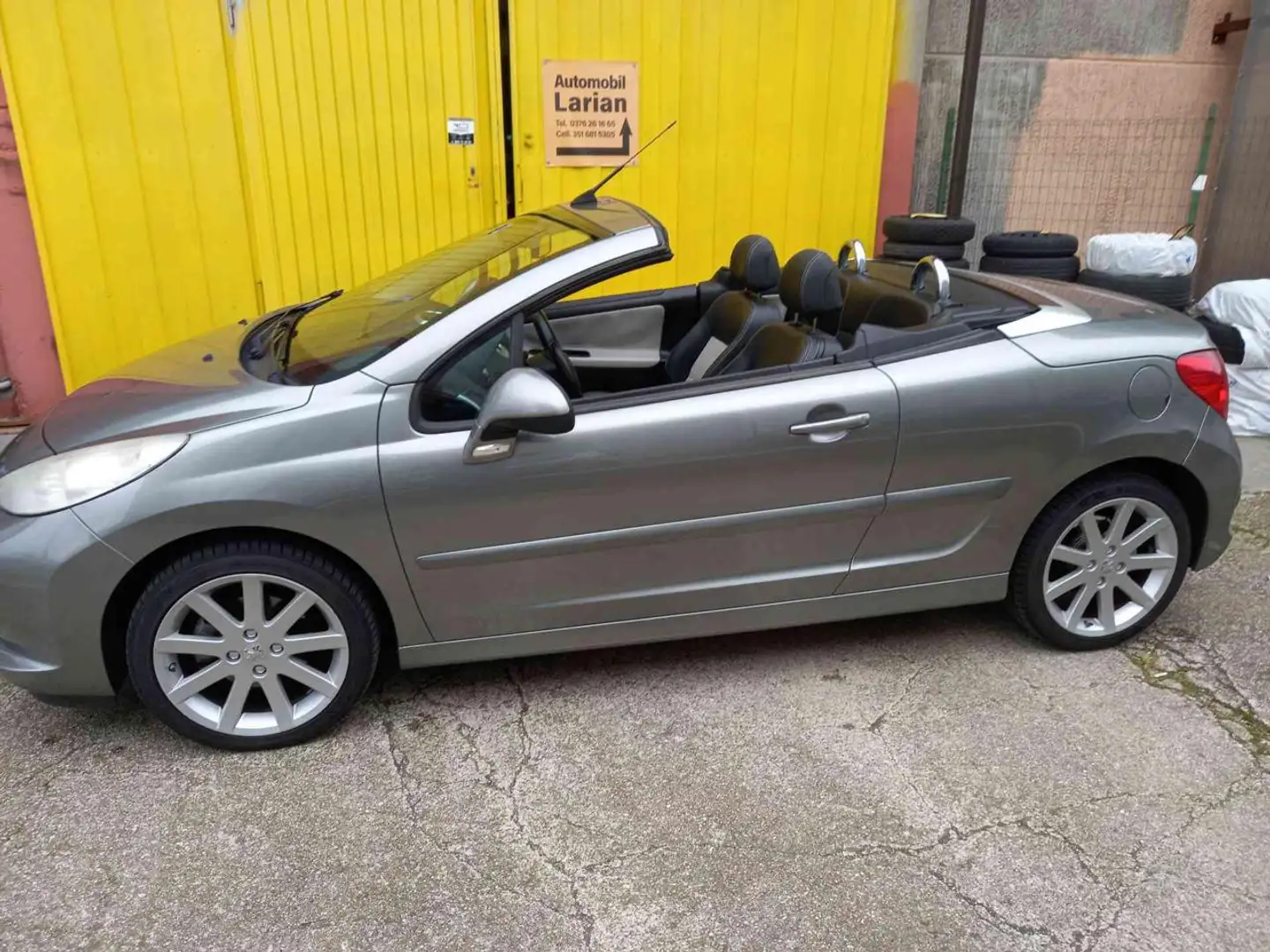 Peugeot 207 1.6 VTi 120CV CC Tecno  NEOPATENTATI Grigio - 1