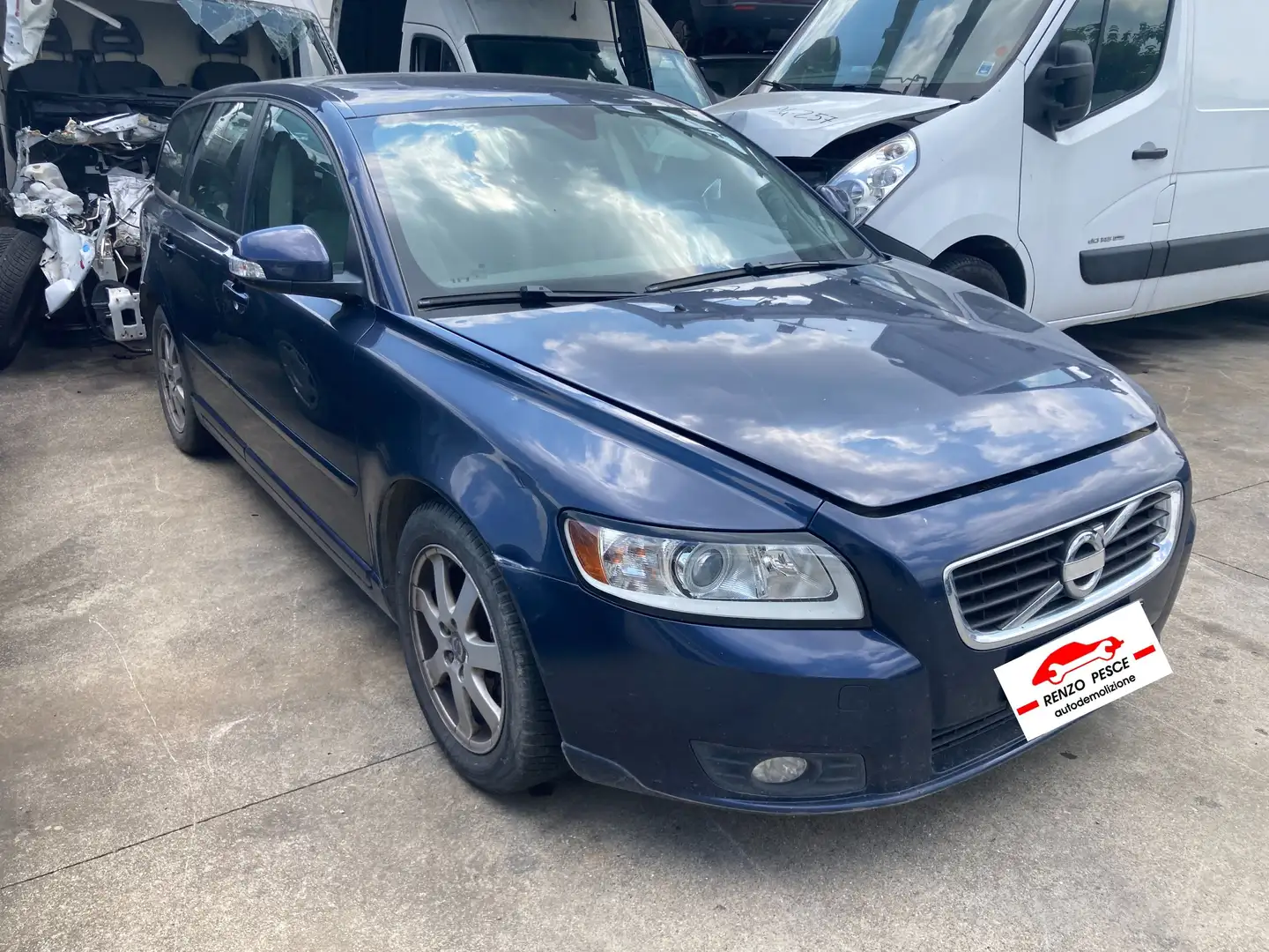 Volvo V50 V50 1.6 d2 115cv Modrá - 1