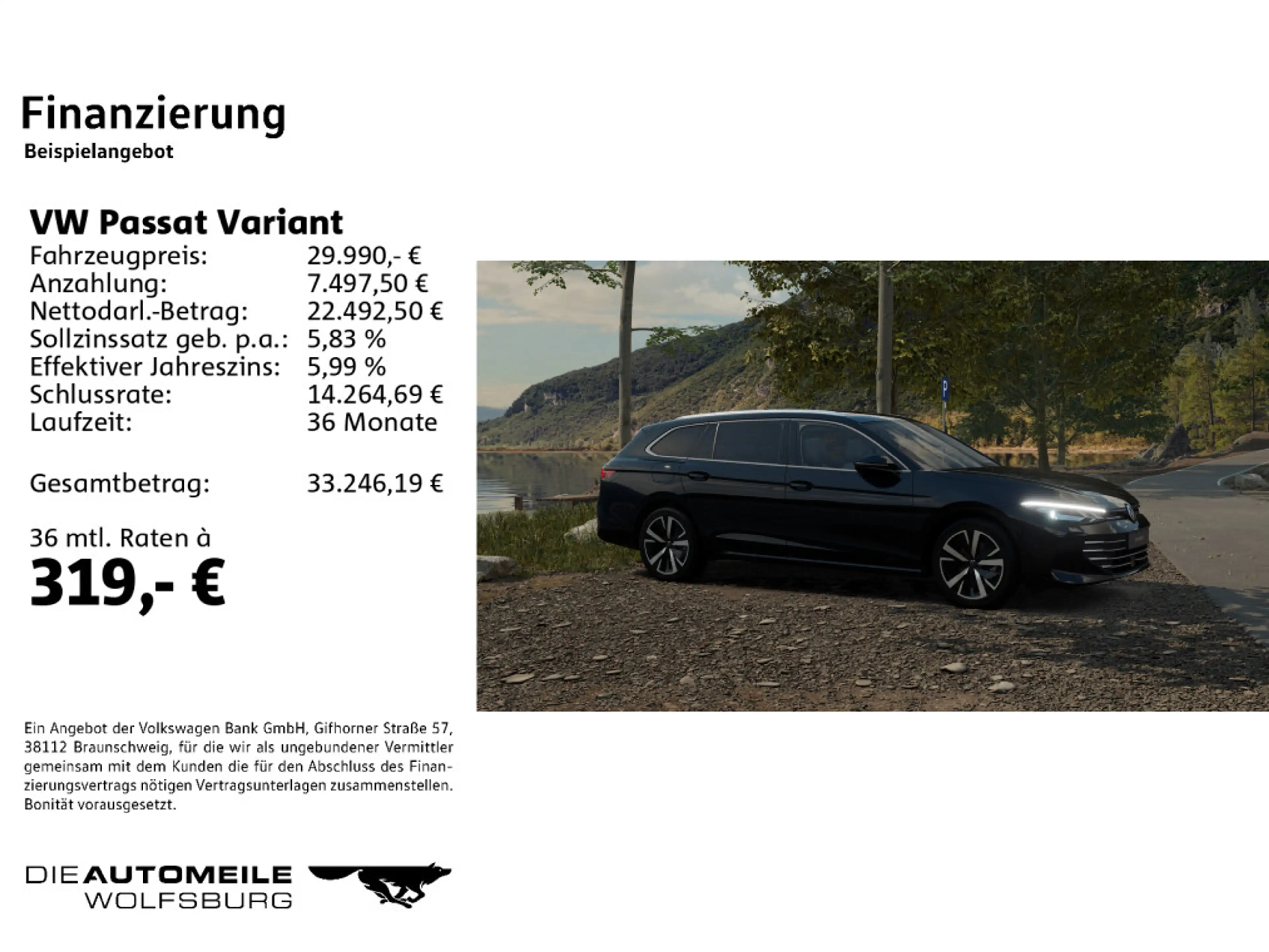 Volkswagen Passat Variant 1.5 eTSI DSG Business AHK/ACC/Rüc — photo 2