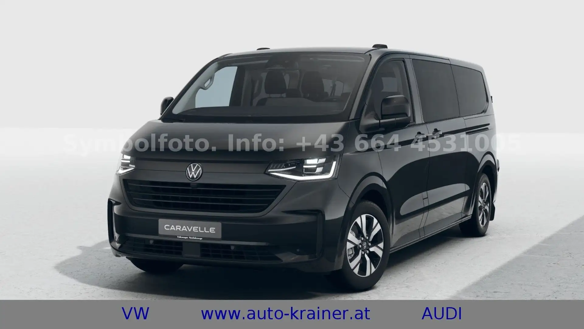 Volkswagen T7 Caravelle Life LR TDI AG8 4MOTION Negru - 1