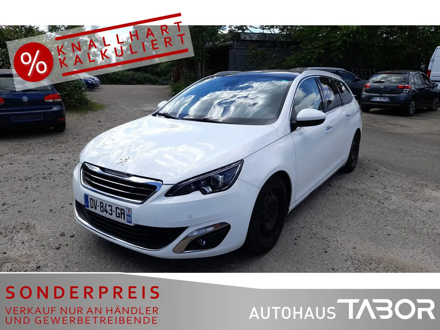 Peugeot 308 SW 1.2 Autom. 130 Allure AHK Pano RFK PDC - 1