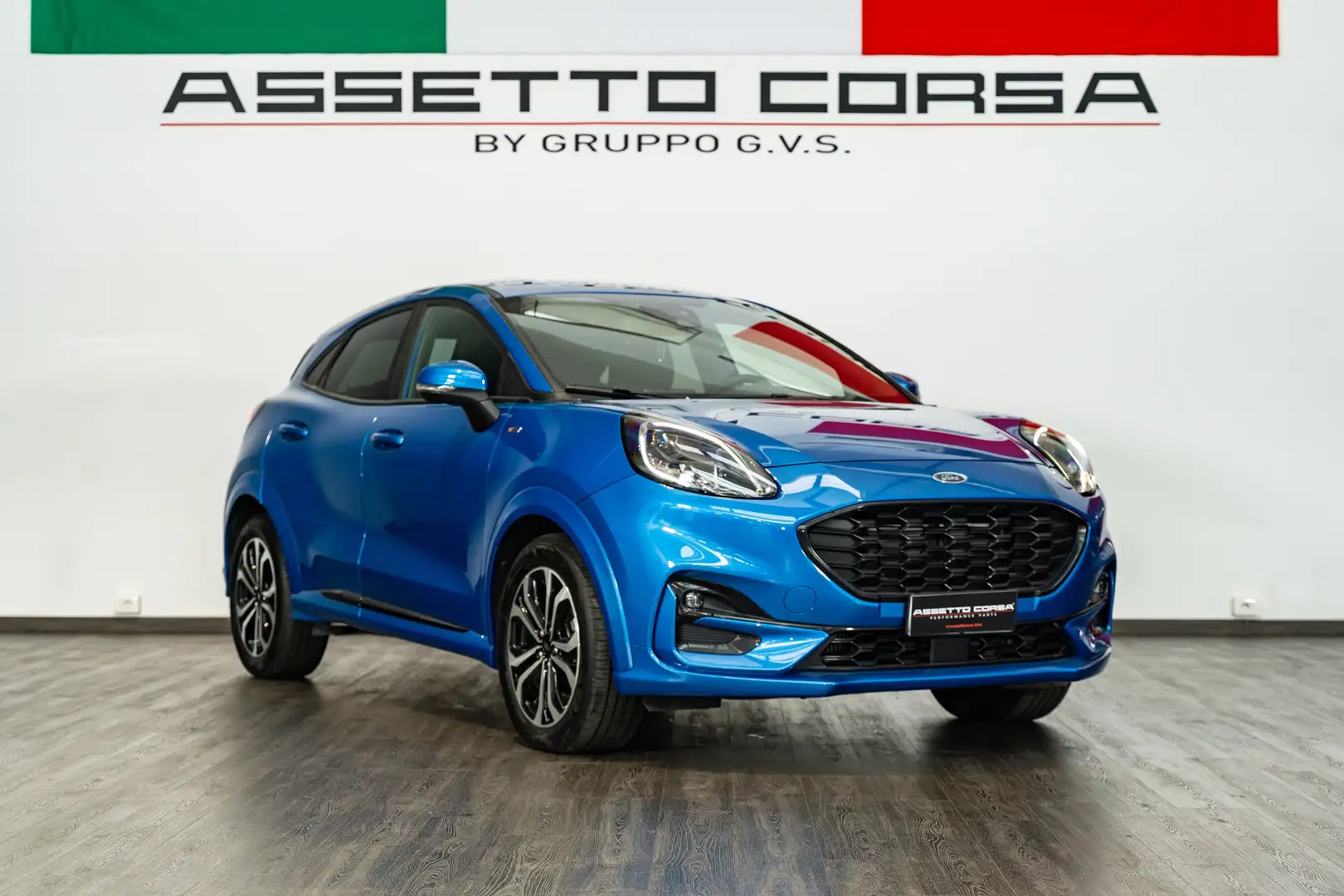Ford Puma Puma II 2020 1.0 ecoboost h ST-Line s Blau - 1
