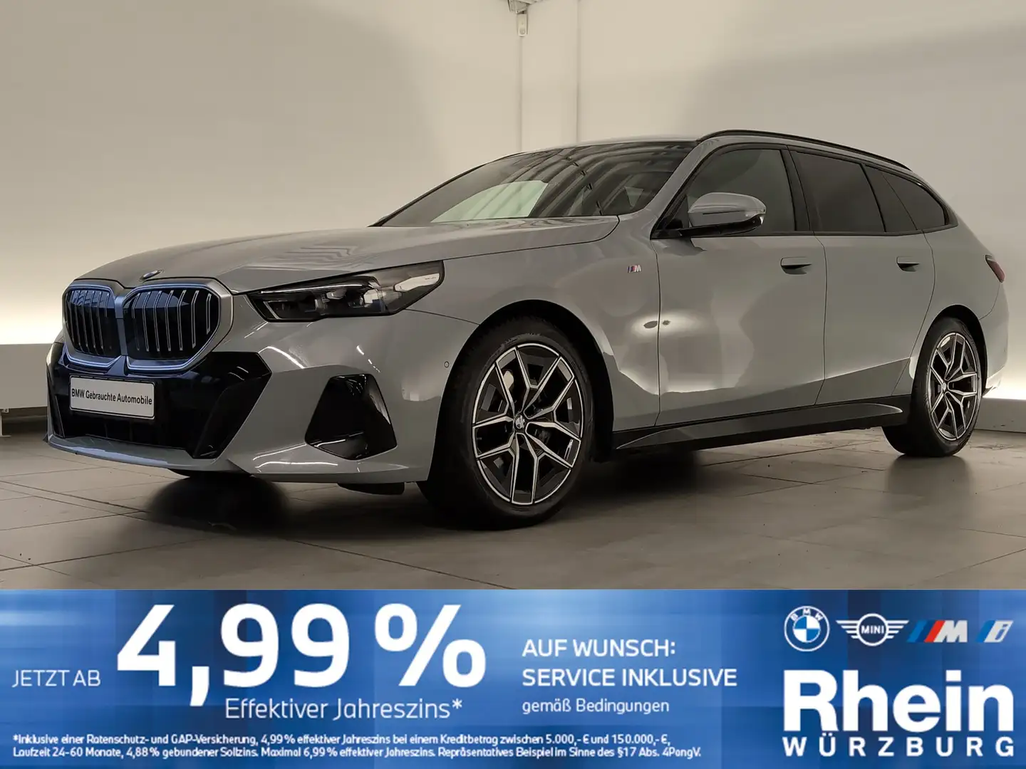 BMW 540 d xDrive Tour M Sport Navi/LED/H&K/AHK/Memory Navi Grau - 1