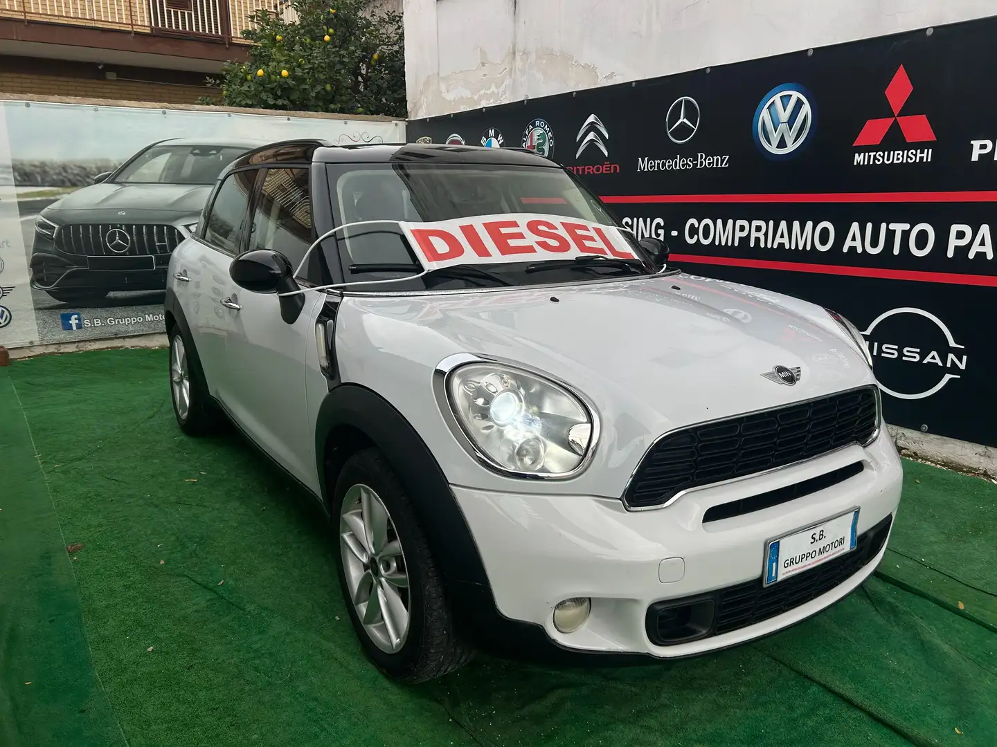 MINI Cooper SD Countryman 2013 2.0 DIESEL FULL OPTIONAL LEGGI TUTTO! Bianco - 1