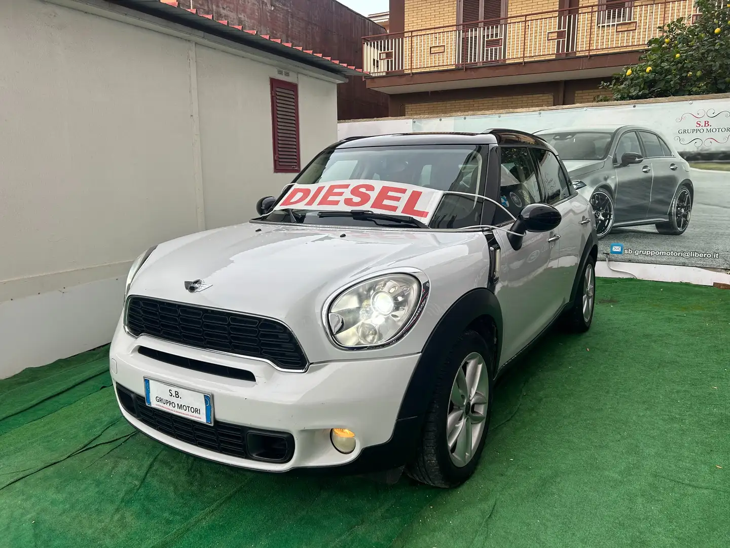 MINI Cooper SD Countryman 2013 2.0 DIESEL FULL OPTIONAL LEGGI TUTTO! Bianco - 2