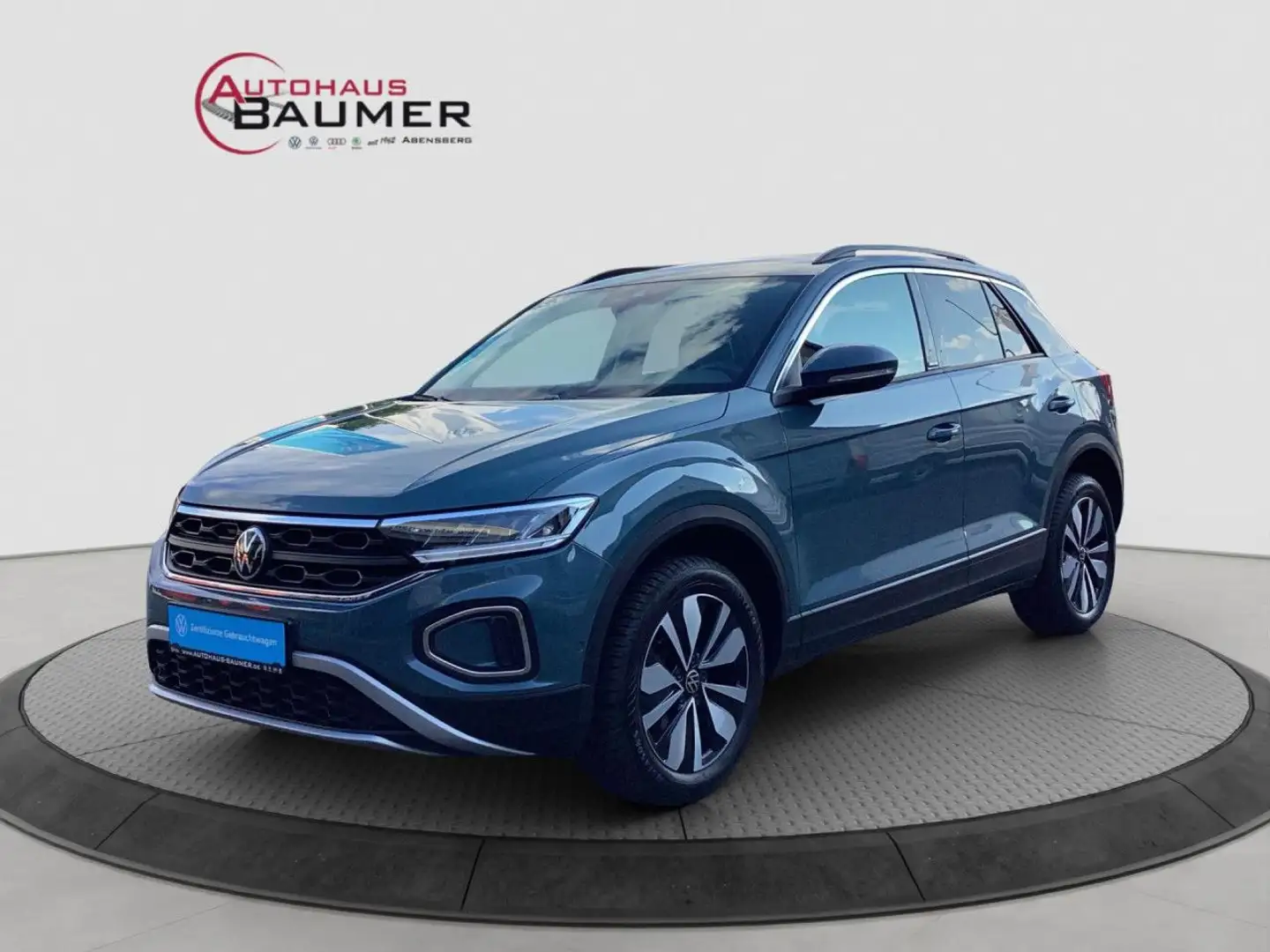 Volkswagen T-Roc MOVE 1.0 TSI Navi LED Kamera ACC Dig.Cockpit Bleu - 2