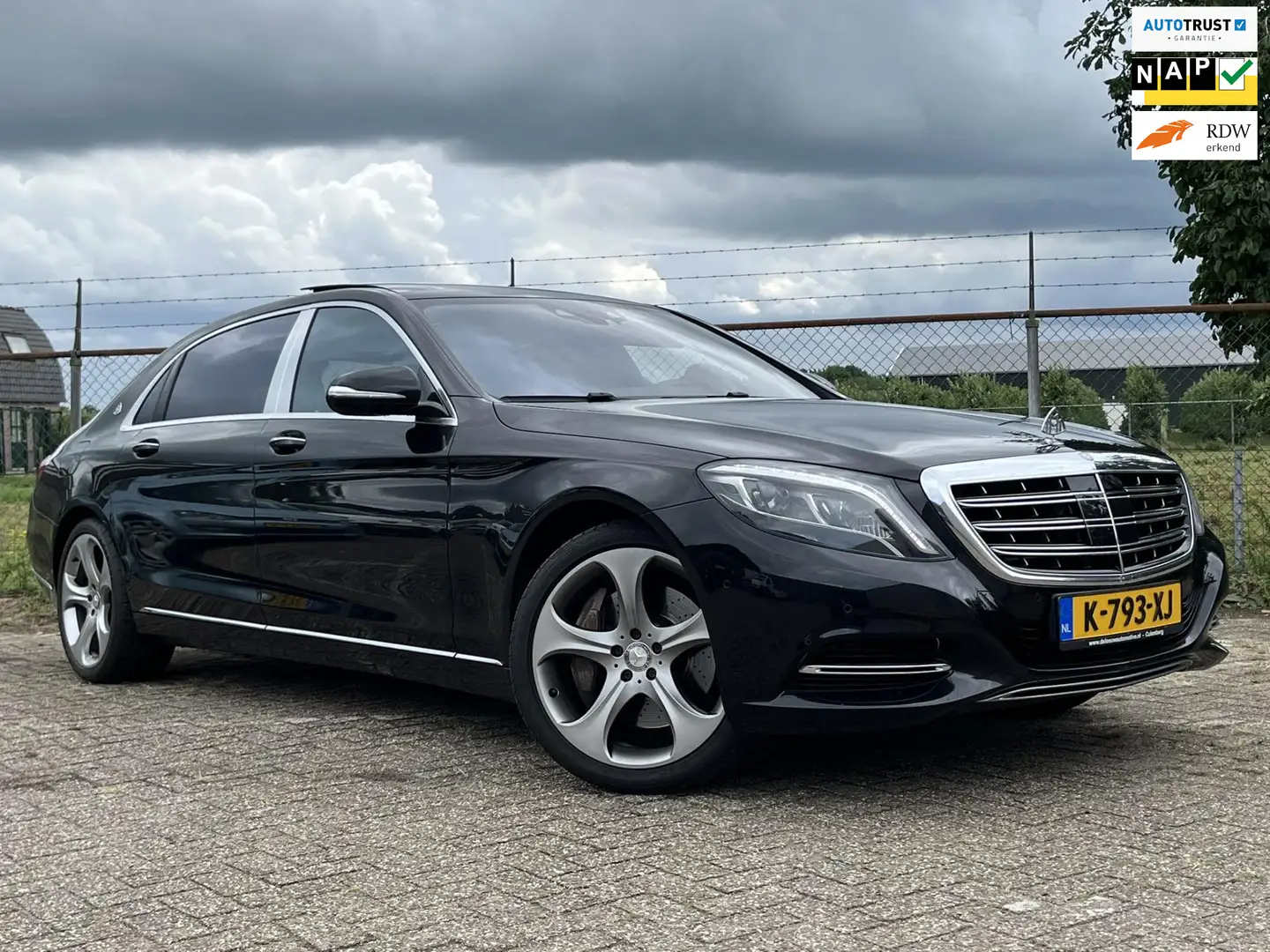 Mercedes-Benz Maybach S-Klasse 500 4Matic Massage Chauffeurspakket 360 camera Schwarz - 1