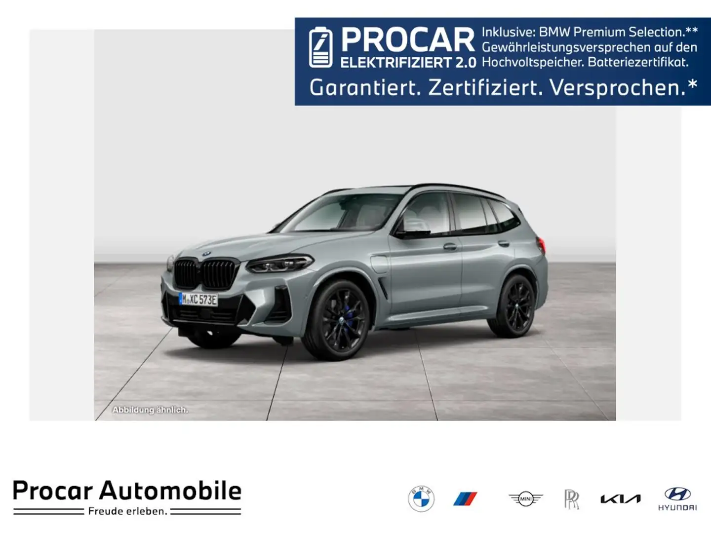 BMW X3 xDrive30e M Sport Pano ACC LED HuD H/K PA+ DAB Grau - 1