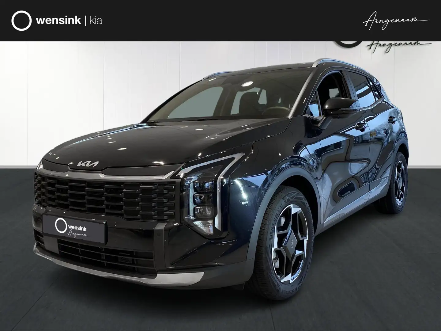 Kia Sportage 1.6 T-GDi Hybrid DynamicPlusLine | Panoramadak | F Schwarz - 1