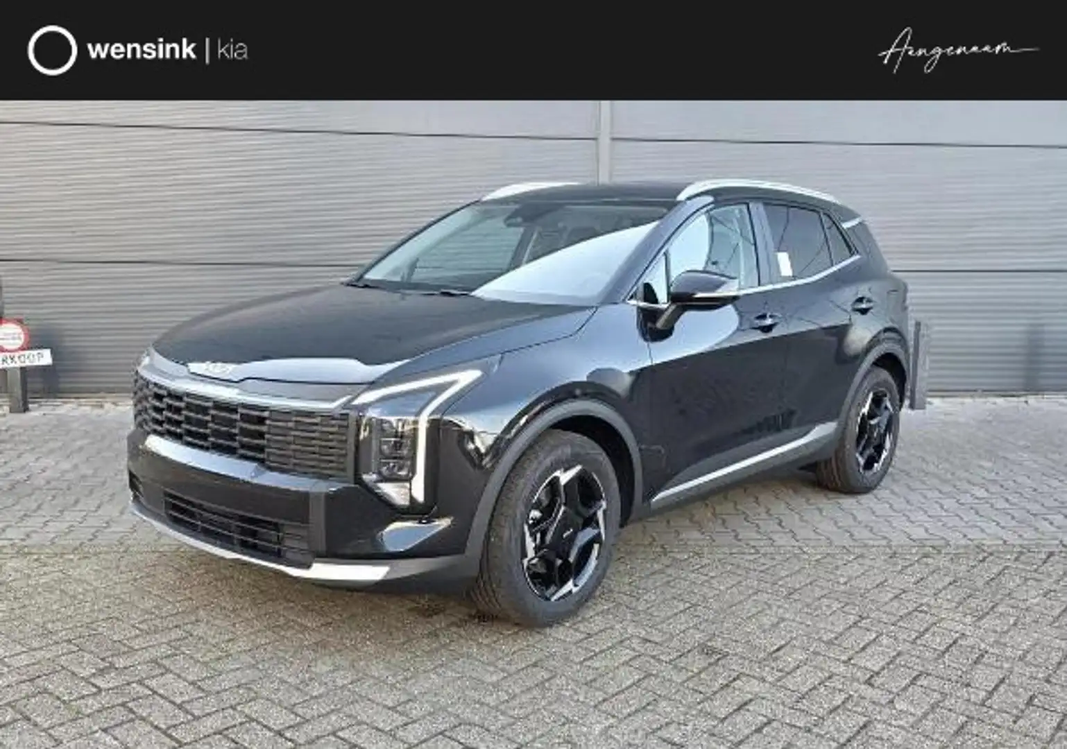 Kia Sportage 1.6 T-GDi Hybrid GT-Line | Panoramaschuifdak | Mat Negro - 1