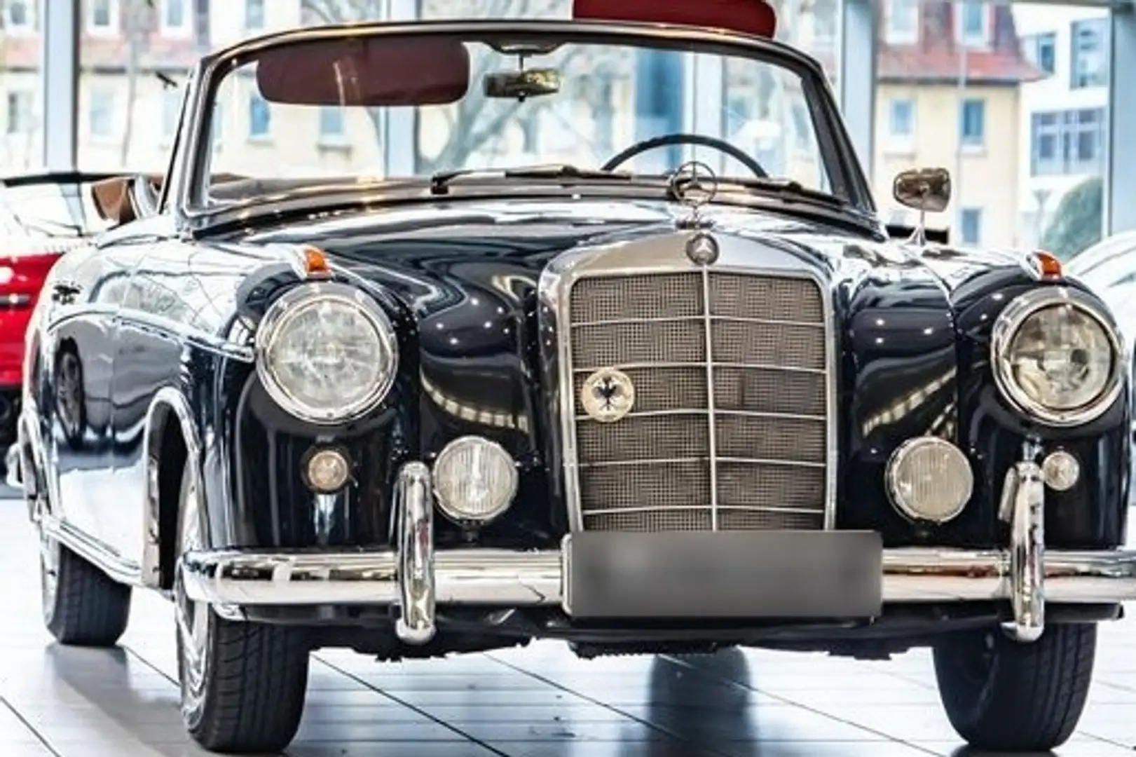 Mercedes-Benz 220 S Cabrio (180) Negro - 2