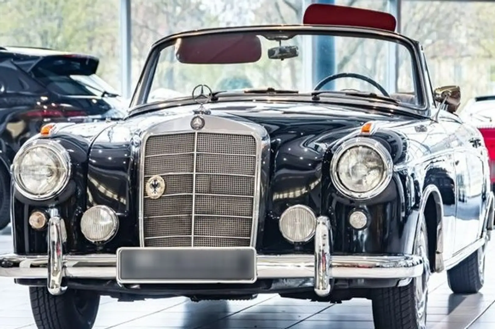 Mercedes-Benz 220 S Cabrio (180) Negro - 1
